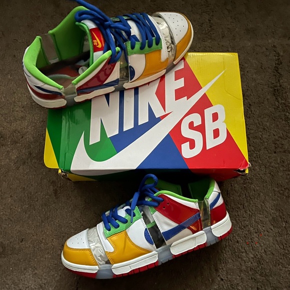 Nike Dunk Low ‘Sandy Bodecker’ Size 12 EUC - Picture 1 of 6